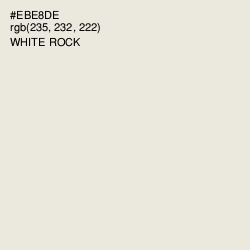 #EBE8DE - White Rock Color Image